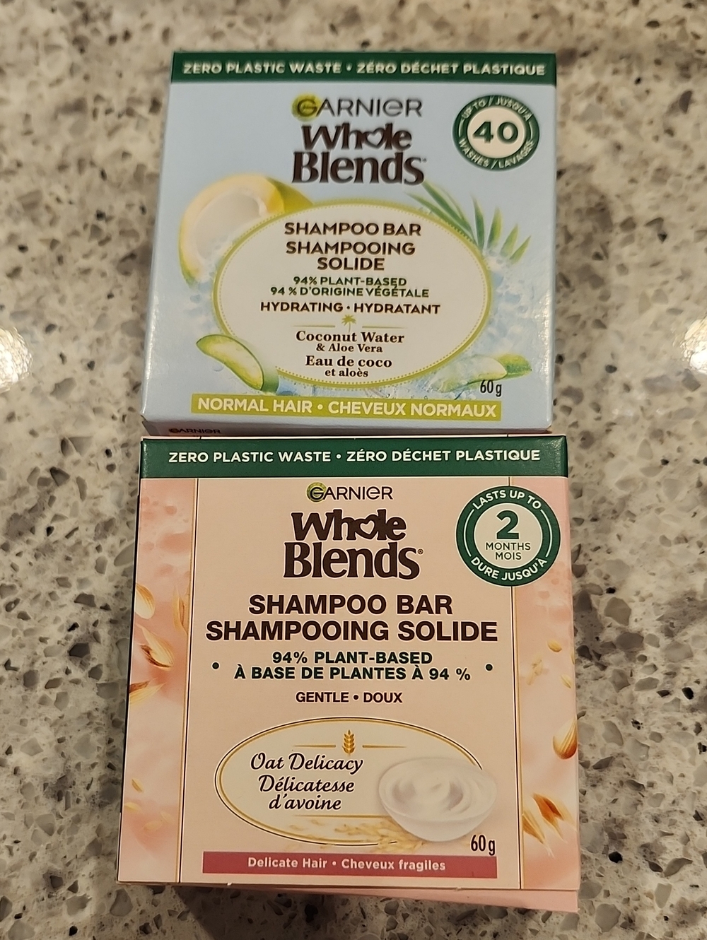 Garnier Whole Blends Shampoo Bar - Pack Of 2